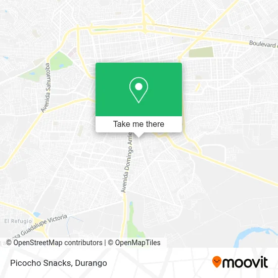 Picocho Snacks map