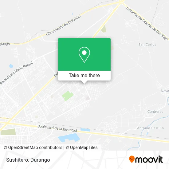 Sushitero map