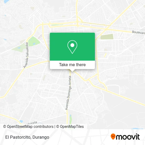 El Pastorcito map