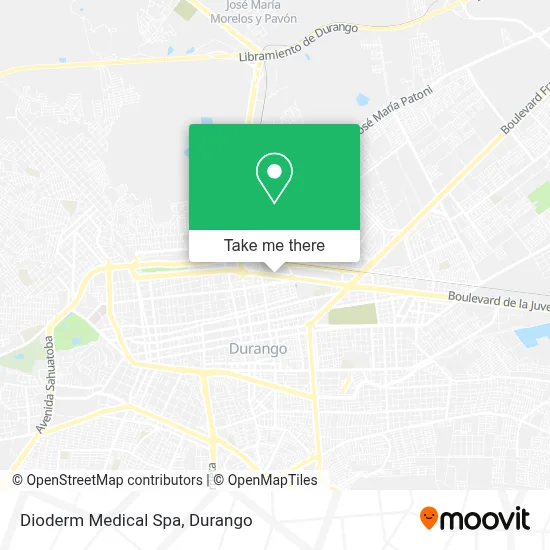 Dioderm Medical Spa map