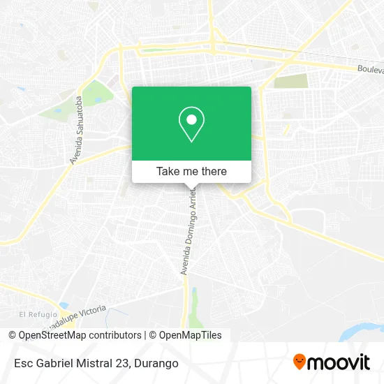 Esc Gabriel Mistral 23 map
