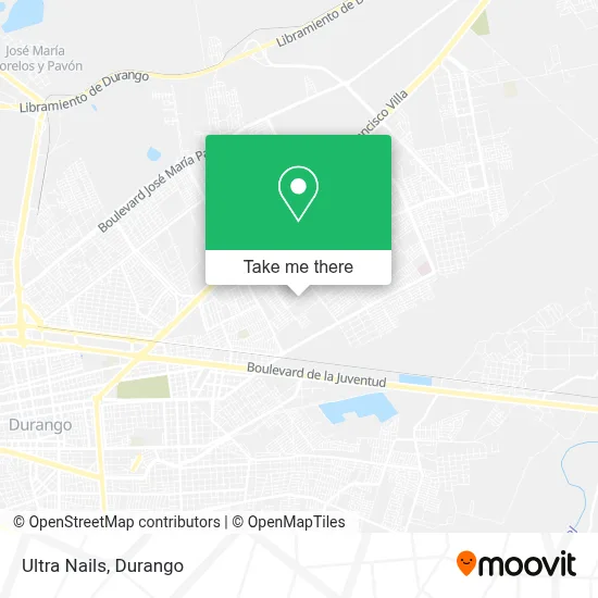 Ultra Nails map