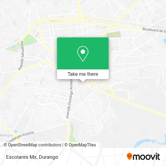 Escolares Mx map