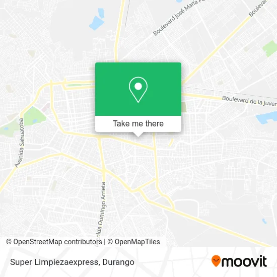 Super Limpiezaexpress map