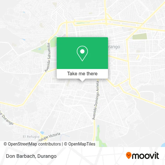 Don Barbach map