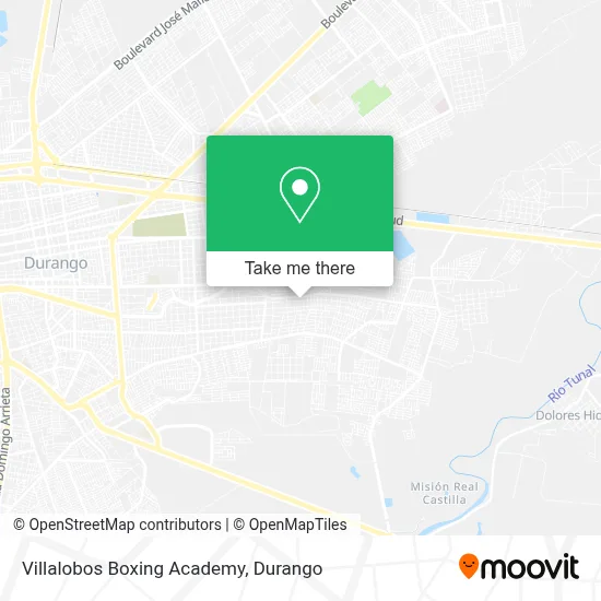 Villalobos Boxing Academy map
