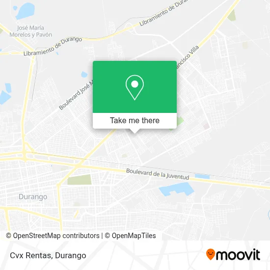 Cvx Rentas map