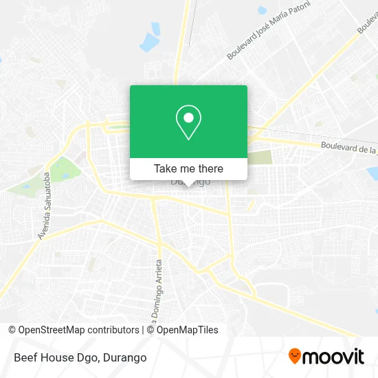 Beef House Dgo map