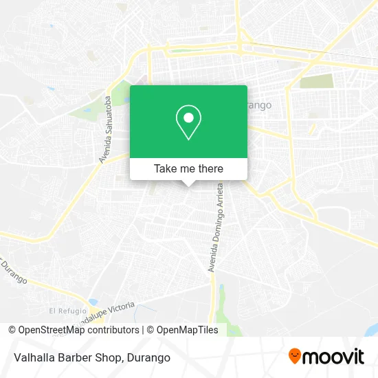 Valhalla Barber Shop map