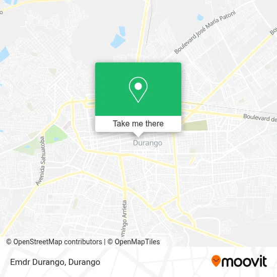 Emdr Durango map