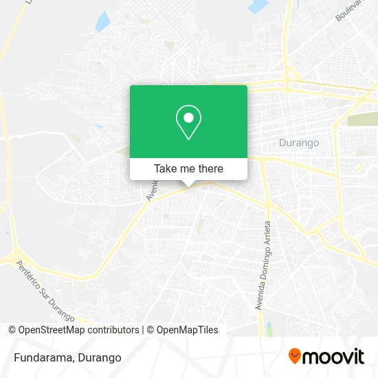 Fundarama map