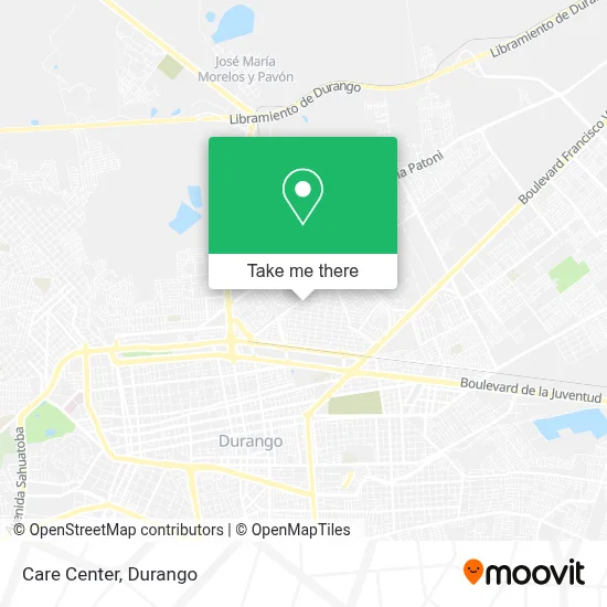 Care Center map