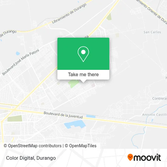 Color Digital map