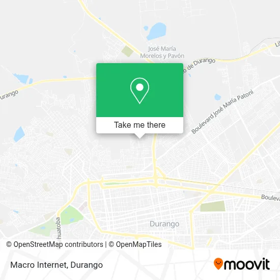 Macro Internet map