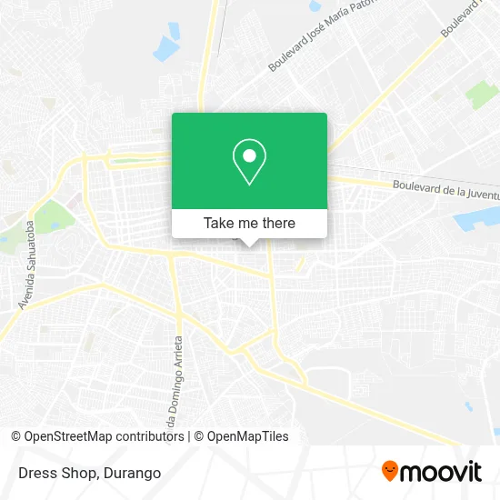 Dress Shop map
