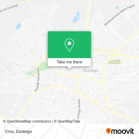 Croc map