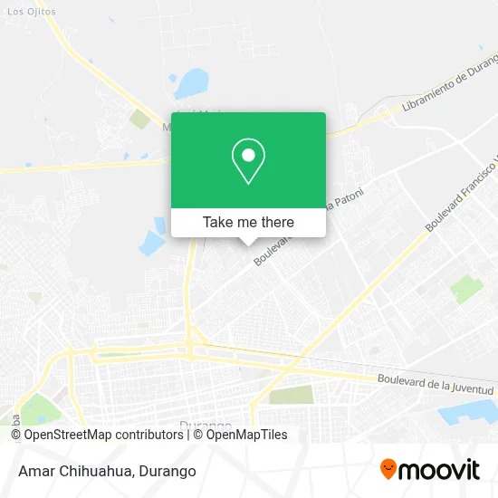 Amar Chihuahua map