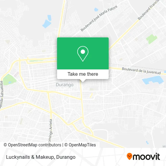 Luckynails & Makeup map
