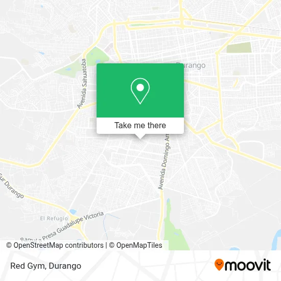 Red Gym map