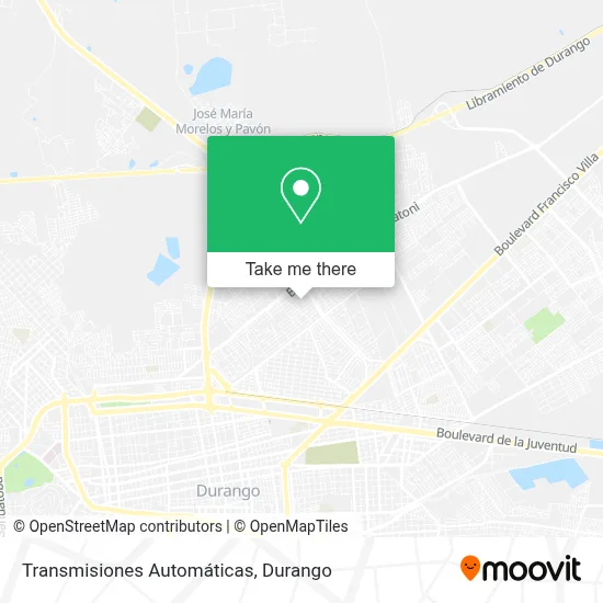 Transmisiones Automáticas map
