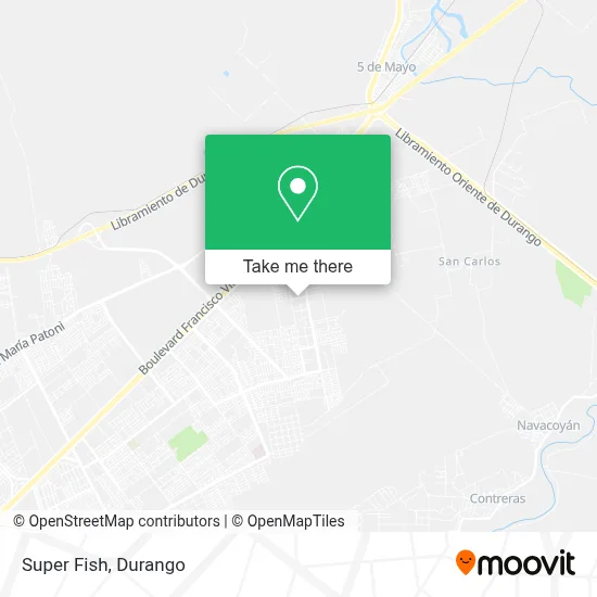 Super Fish map