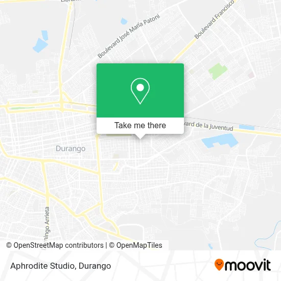 Aphrodite Studio map