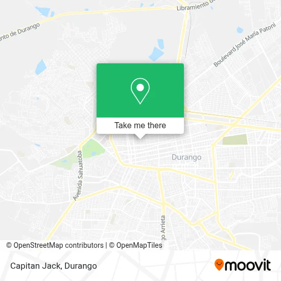 Capitan Jack map