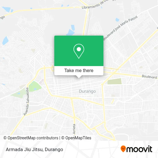 Armada Jiu Jitsu map