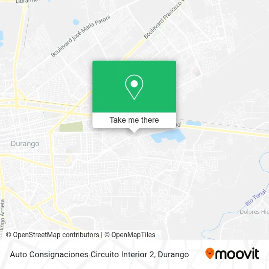 Auto Consignaciones Circuito Interior 2 map
