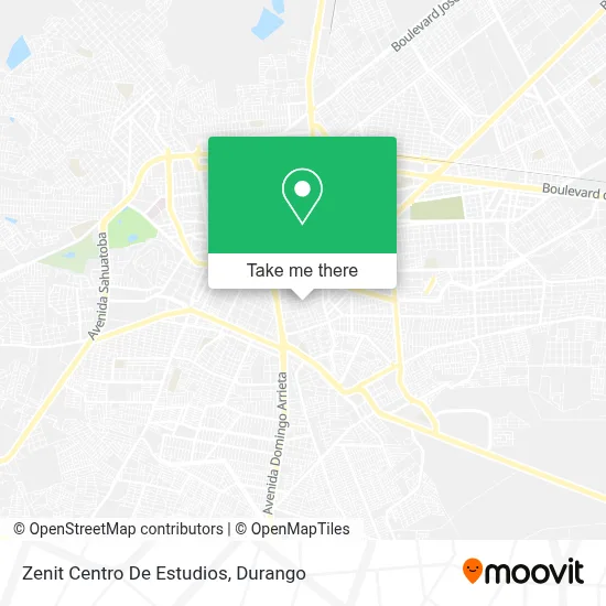 Zenit Centro De Estudios map