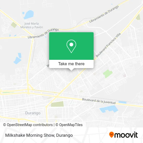 Milkshake Morning Show map