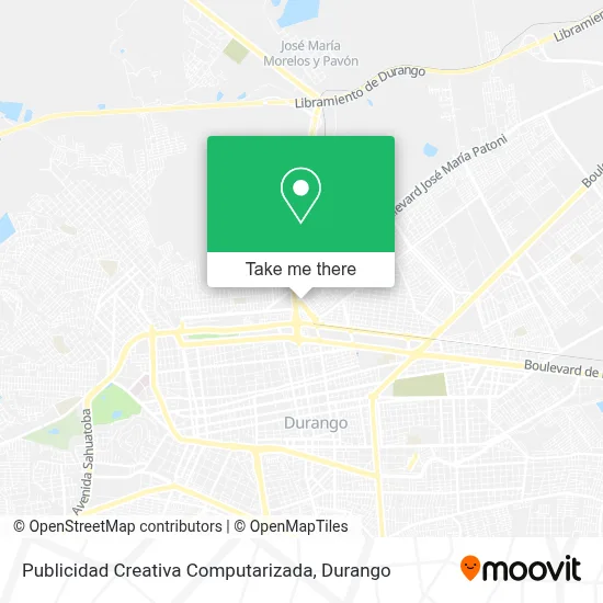 Publicidad Creativa Computarizada map