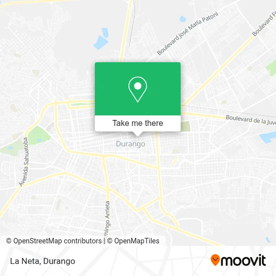 La Neta map