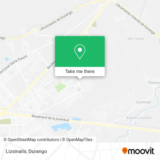 Lizsinails map