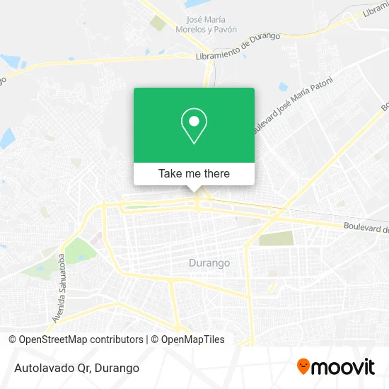 Autolavado Qr map
