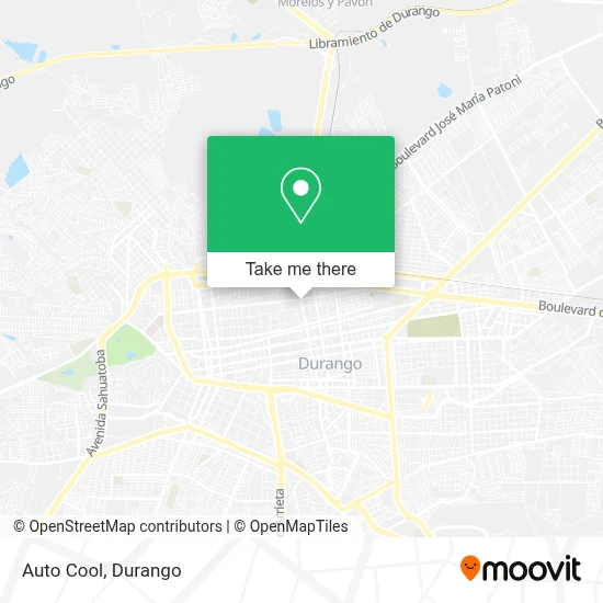 Auto Cool map