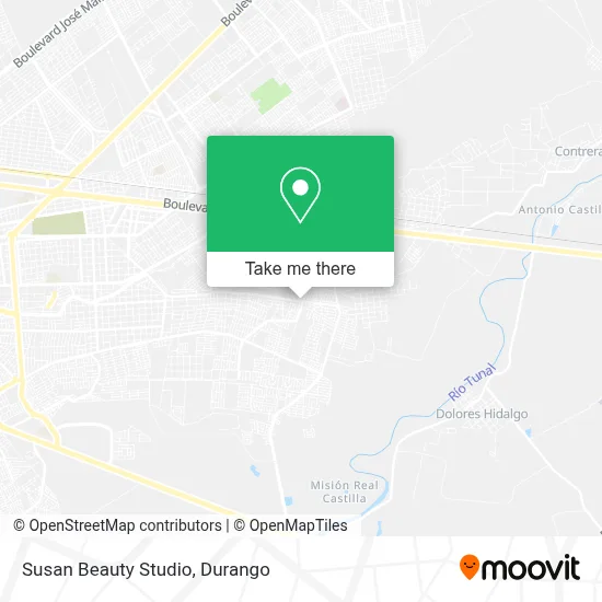 Susan Beauty Studio map