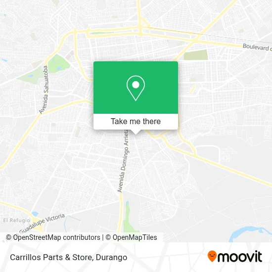 Carrillos Parts & Store map