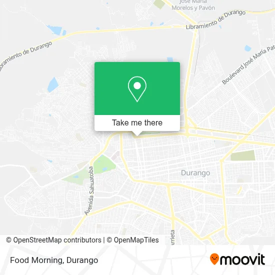 Food Morning map
