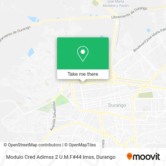 Modulo Cred Adimss 2 U.M.F#44 Imss map