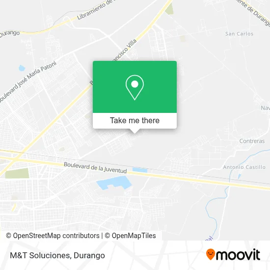 M&T Soluciones map
