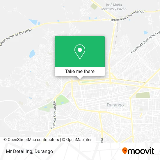 Mr Detailing map