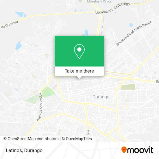 Latinos map