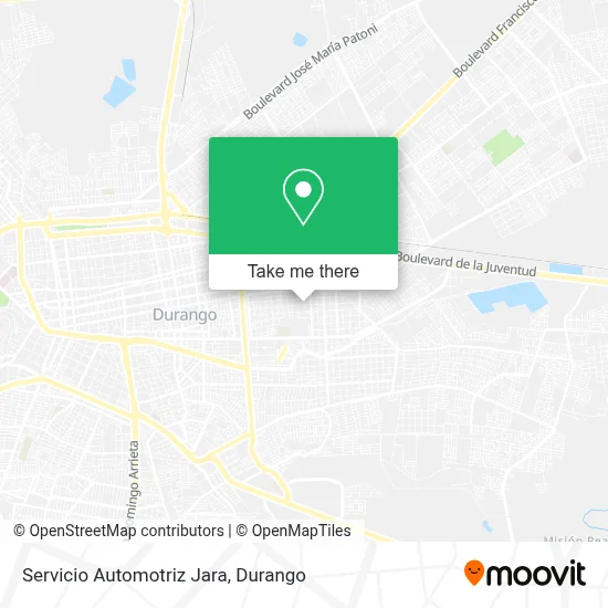 Servicio Automotriz Jara map