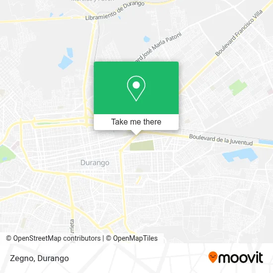 Zegno map