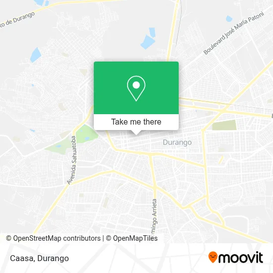 Caasa map