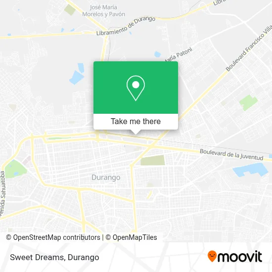 Sweet Dreams map