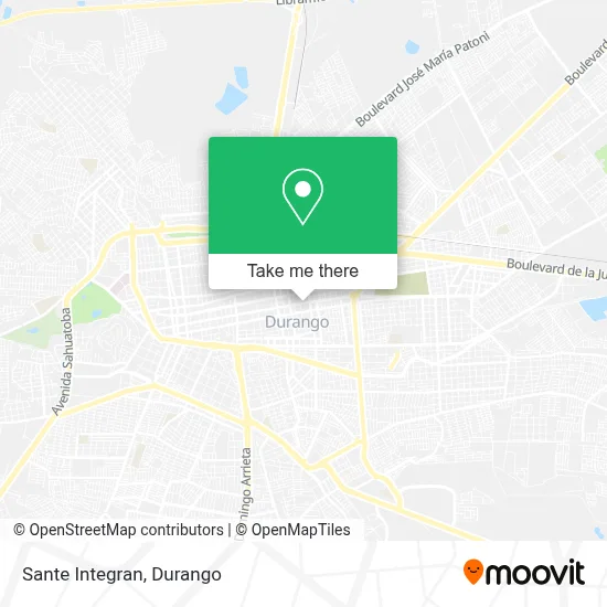 Sante Integran map