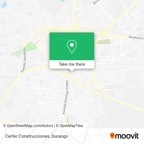 Cerfer Construcciones map
