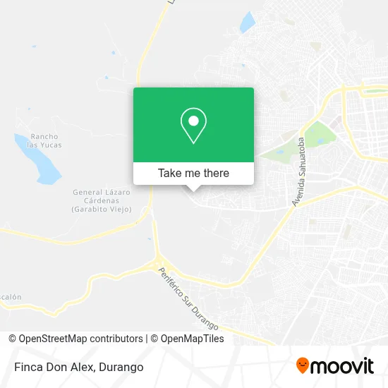Finca Don Alex map